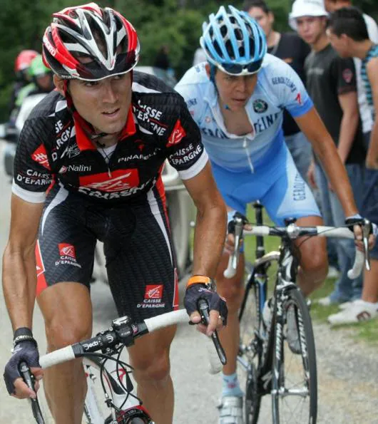 El ciclista español durante la decimocuarta etapa del Tour de Francia comprendida entre Mazamet y Plateau de Beille - AFP - 22/07/2007